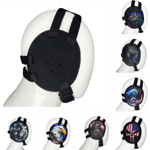 ROAR-INT BJJ Ear Guard New Easy to Adjust Design Wrestling Protective Headgear Wrestling Ear Guard MMA Jiu Jitsu (Black)