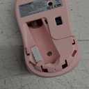 TECKNET Wireless Mouse for Laptop, 2.4G Silent Computer Mouse Quiet Click with 5 DPI Levels,Contoured Grip,Small Portable 30 Months Battery Cordless Mice for PC, Chromebook, Mac - Pink