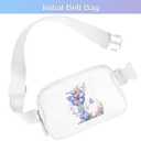Birthday Gifts for 6 7 8 9 10 11 12 13 14 15 Year Old Girls Gift for Teen Girl Kids Belt Bag Initial Letter Fanny Pack Cute Butterfly Crossbody Bags for Daughter Sister Waist Packs, Initial L