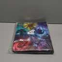 Trading Card Binder,9-Pocket Binder for Trading Cards Holds 720 Cards,Premium Collector Card Album for Standard Cards,Card Collection Folder for MTG,TCG,Yugioh,Game Cards (A-Colorful Patterns)