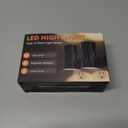 Led Night Lights Plug into Wall, 3000K/5000K Switchable, 2 Pack, Plug in Night Light, 0-100LM Dimmable Night Light, Modern Nightlights, Dusk To Dawn Sensor for Bedroom Bathroom Kitchen Stairs