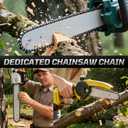 3-Pack 20 Inch Chainsaw Chain 3/8" Pitch .058" Gauge 72 Drive Links Compatible with Husqvarna X-cut C85, C83S, 455 Rancher, Oregon 73EXL072G, 73DPX072G, Jonsered and More