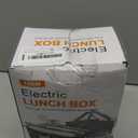 DUPASU Electric Lunch Box Food Warmer: 100W Heated Lunch Box for Adults, 1.8L Portable Fast Heating Lunchbox Food Heater for Car, Truck, Work, Travel, Lonchera Elctrica Porttil 12/24V/110-230V