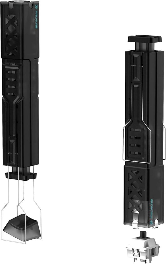 2-in-1 Switch Puller and Keycap Puller with 4-Claw Grip, One-Press Eject Design for Fast & Stable Removal from Gaming Keyboards