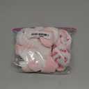5 Pairs Unisex Baby Terry Cloth Socks Newborn Baby Winter Socks Infant Soft Warm Socks Newborn Girl Boy Ankle Socks Pink