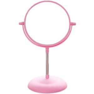 Dressing Mirror Round Makeup Mirror, Vertical Desktop Beauty Mirror 360  Spin Bathroom Mirror Bedroom Dorm Room Girl Vanity Mirror Clear (Color : B, Size : 30.515.2CM)