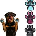 Dog Anti Slip Paw Grips Traction Pads,Dog Feet Stickers with Stronger Adhesive,Paw Protection to Provide Traction for Slippery Floors,Essentials for Senior Dogs,12 Sets (48 pcs) XXL Multicolor