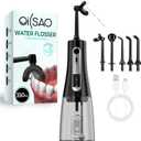 Water Dental Flosser Pick for Teeth,Cordless Rechargeable Portable Flosser