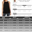 Camisoles for Women with Built in Bra Adjustable Strap Tank Tops Cami Sleeveless Summer Tops for Workout Sleeping Traveling (Black, S)