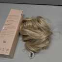 Claw Clip Short Ponytail Messy Bun Hair Piece Bendable Hair Branch Extensions Fluffy Wavy Curly Synthetic Versatile Cream Blonde Hairpieces