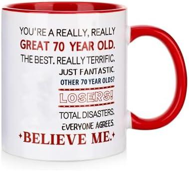 Pifeea 60th Birthday Gifts – 1965 Coffee Mug, Unique 60 Years Old Gift for Dad, Mom, Men, Women Grandpa – Fun Christmas, Father’s Day, Mother’s Day Present, Great 60 Years Old Novety Coffee Mug