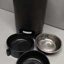 Automatic Cat Feeder for 2 Cats, 3L Food Dispenser SURDY Auto Cat Feeder with 2 Stainless Bowls (Black, 3L)