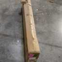 TUAN 60 inch Electric Fireplace Inserts, Ultra Thin Wall Mounted Fireplace with Remote Control, Multicolor Realistic Flame, Touch Screen, Thermostat, Timer, 750w/1500w (Log & Crystal Included) (60")