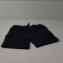 Amazon Essentials Men's Fleece Cargo Short (Large, Navy)