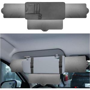 Car Sun Visor Sunshade Extender - UV Rays Blocker Anti-Glare Sunvisor Extension Shade - Adjustable Car Visor Window Windshield Shades Protects from Sunlight, Snow Blindness