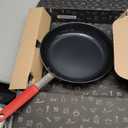 Tramontina Professional 12-Inch Ceramic Non Stick Large Frying Pan, Heavy-Gauge Aluminum Skillet with Ceramic Nonstick Coating, Dishwasher and Oven Safe, Black