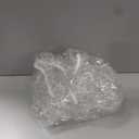 LIBERECOO Oval Clear Fitted Vinyl Tablecloth - Fits 48 x 72 Inch Oval Tables Only - Heavy Duty Elasticized Table Cover Elastic Edged Plastic Tablecloths Protector