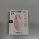 Logitech Signature M550 Wireless Mouse - for Small to Medium Sized Hands, 2-Year Battery, Silent Clicks, Customizable Side Buttons, Bluetooth, Multi-Device Compatibility - Rose