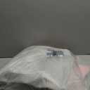 GarveeHome Scalloped Bow Rug for Living Room, Solid Pink Rug for Dorm, Washable Rugs 4x6 Soft Low Pile Non Slip Scalloped Rugs for Nursery Bedroom Decor Hallway Kids Room Playroom