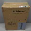 LaLaGreen Wall Planters for Indoor Plants (13-Piece Set) Small Wall-Mounted Vertical Plant Holder, Large Wooden Floating Shelves Decorative Wood Display for Kitchen, Bathroom, Living Room, Home Decor