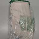 Farmhouse Round Linen Textured Tablecloth Lattice Cutwork Waterproof & Stain Resistant Table Cloth Wrinkle Free Round Table Cover for Dining Room and Outdoor Party, 47 Inch Dia, Natural