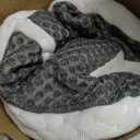 Memory Foam Pillow, Cervical Pillow for Neck and Shoulder Pain Relief, Ergonomic Contour Bed Pillow, Soft for Side Sleep Stomach Sleeping and Back Sleeper (Queen Size-24.8''Lx14.96''Wx5.78''H, Grey)