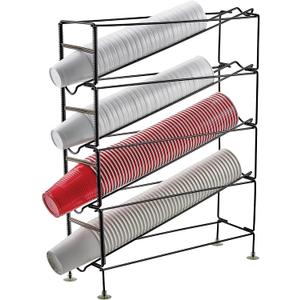 Winco 4-Tier Cup Dispensing Rack