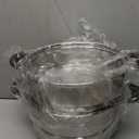 MANO Steamer Pot for Cooking 11 inch Steam Pots with Lid 2-tier Multipurpose Stainless Steel Steaming Pot Cookware with Handle for Vegetable, Dumpling, Stock, Sauce, Food