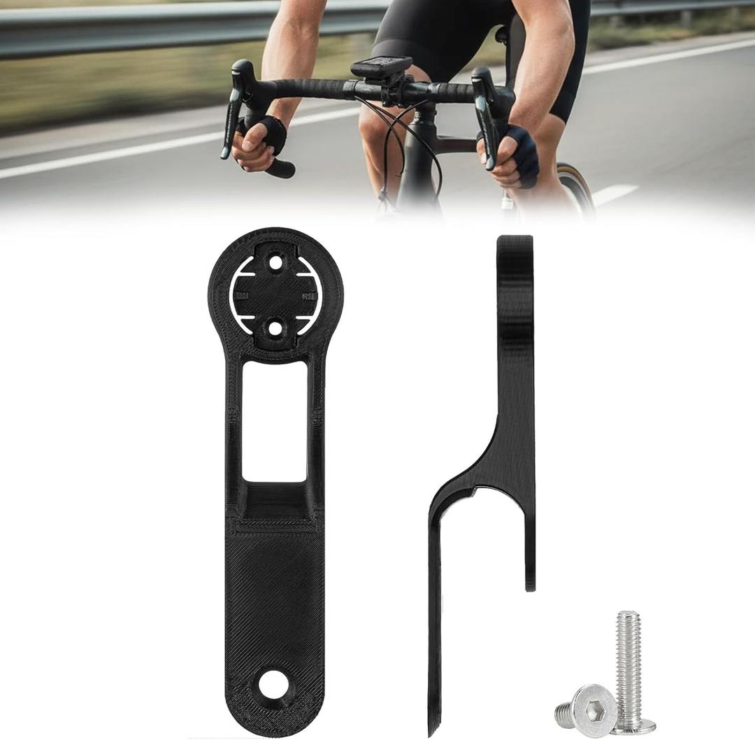 for Canyon Gear Groove Compatible with Garmin Mount, Carbon Fiber Computer Mount, Ultra-Light 12g, High-Stiffness Upgrade, Compatible with CP0039 / CP0047 / CP0048, Weather-Resistant
