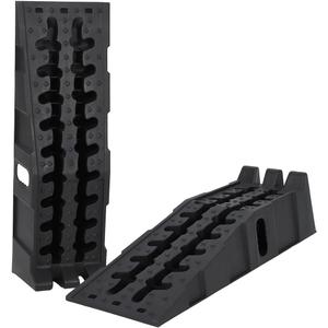 Garvee Heavy Duty Car Ramps for Oil Change, 12,000 LB(5 T) Capacity, Low Profile 6.25 in Lift Vehicle Service Ramps, Non-Slip & Portable for Trucks, SUVs, Cars (2-Pack)