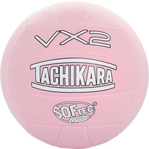 Tachikara VX2 Solid & Spark Volleyball (Pink)