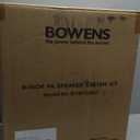 Bowens Dual 8 Inch 400W PA System – Portable Speakers with Bluetooth, USB/SD, LCD & Remote – DJ Sound System with Wireless Karaoke Microphone for Singing/Microfono & Stands