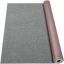 Grefinity Marine Carpet,6 FT x 10 FT Smoke Gray Indoor Outdoor Carpet 0.2" Thick Boat Carpet with Water-Proof TPE Backing, Non-Slide Outdoor Marine Carpet Roll for Home, Patio, Porch, Deck