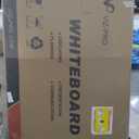 VIZ-PRO Dry Erase Board/Magnetic Whiteboard, 96 x 48 Inches, Large Wall Mounted Board for School Office and Home 8' x 4'