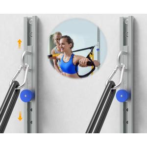 Adjustable Resistance Band Anchor System, Resistance Accessories with Automatic Locking Function, Resistance Band Accessories Home Gym Fitness Equipment