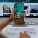 Compatible with iPhone 12 Case, Silicone Ultra Slim Shockproof Phone Case for Boys and Girls