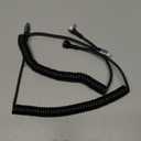 90 Degree Coiled USB C to C Cable for Car 6FT, 2Pack Coiled USB C Cables, USBC to USBCable 3A Fast Charging, USB Type C Cord for iPhone 17/16/15/Pro Max, Samsung Galaxy S23 and More USB C Devices (Grey)