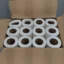 BodyMed Premium Headrest Paper Rolls for Chiropractic Exam Table, Smooth White, 12-Inch x 225-Feet, 12 Rolls Disposable Paper Rolls for Medical Office, Chiropractor, Spa Use