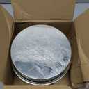 9" Stackable Stainless Steel Seed Sprouting Kit, 3-Tier Mesh Germination Tray, Seed Sprout Grower with Lid Base, Microgreens Propagator for Beans Peas Broccoli Wheat Grass, Soil Free