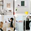 2pcs Magnetic Book Shelf, Whiteboard Magnetic Bookshelf Magnetic Floating Book Stand Magnetic Book Display Holder Magnetic Rack for Whiteboard Classroom Home (White)