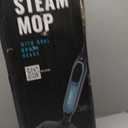 Pursteam ScrubMaster Steam Mop with Dual Scrubbing Head, LED Headlights, Adjustable Steam Control, Anti-Slip Swivel Head, Cable Holder & Upright Lock