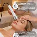 Artist hand Professional Facial Steamer with 5X LED Magnifying Lamp 4 In 1
