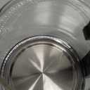 Hamilton Beach Glass Electric Tea Kettle, Water Boiler & Heater, 1 Liter, 1500 Watts for Fast Boiling, BPA Free, Cordless Serving, Auto-Shutoff & Boil-Dry Protection, Soft Blue LED (40930)