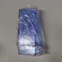 kathson No-Mess Bird Cage Feeder Automatic Parrot Feeders Seeds Container Acrylic Finch Foraging Feeders Parakeet Food Dispenser Cage Accessories for Small Birds Canary Budgie Lovebirds (Blue)