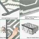 10x14 Outdoor Rug, Plastic Woven Patio Mat, Waterproof RV Camping Rug