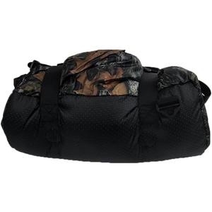 Anywear Cushion Hooded Blanket  Weather Resistant Fleece & Vinyl, Portable Seated Comfort for Camping, Stadium, Beach, and Travel  Includes Storage Bag - Camouflage