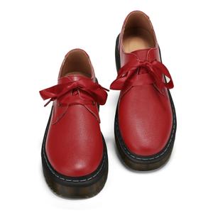 ilatyia Women Lace-up Platform Chunky Loafers Lightweight Breathable Slip On Shoes Flexible Comfort Driving Style Loafer Dark Red, 9 US