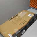 Perlegear Full Motion TV Wall Mount with Power Strip for 42-90 Inch TVs up to 150 lbs, Pre-Assembled TV Mount Has Smooth Swivel, Tilt, Extension, Max VESA 600x400mm, 47-90 inch TVs / Max 24" Wood Studs, PGLF11