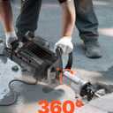 VEVOR Demolition Jack Hammer, 3000 W Powerful Electric Jackhammer, 1700 BPM Concrete Breaker with a Point Chisel, Carrying Case, Gloves, Goggles, for Concrete, Wall, Brick, Tile and Foundation