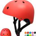 Glaf Toddler Helmet for 2-8 Years Kids Bike Helmets Baby Girls Boys Multi-Sport Adjustable Skateboard Bicycle Helmet Lightweight 4 Sizes for Toddlers (XS: 18.9-19.7 / 48cm-50cm, Red)